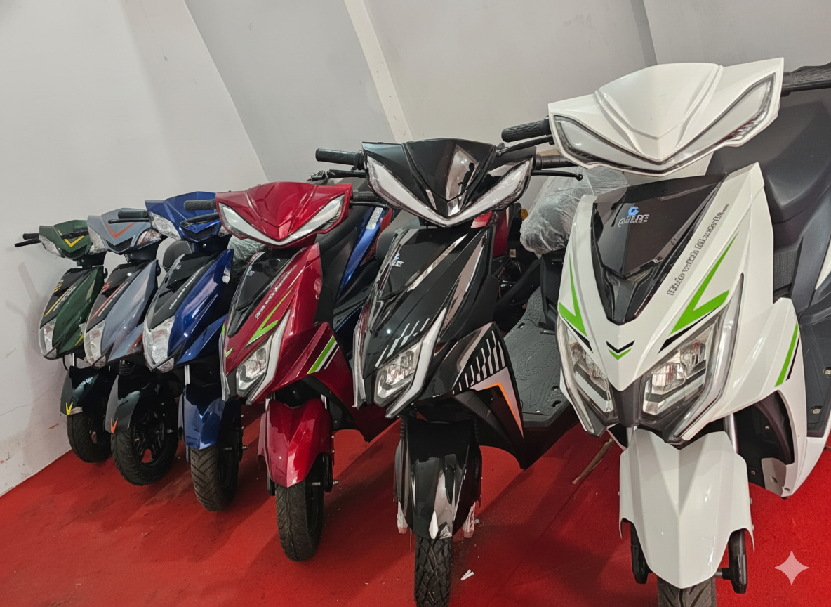 Electric Scooter Background